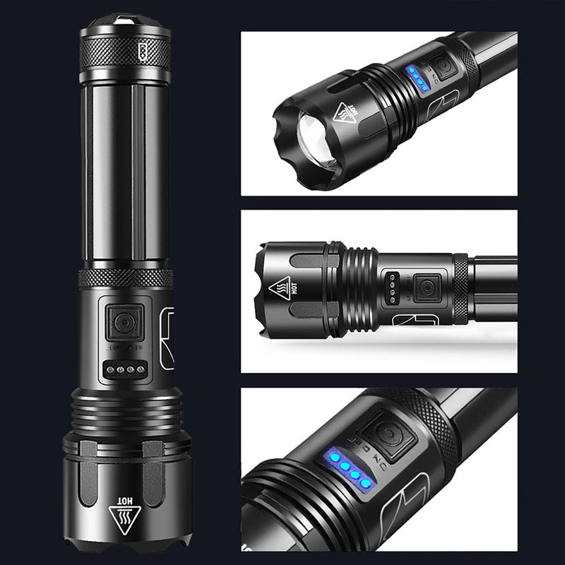 XHP50 Vattentät laser militär ficklampa