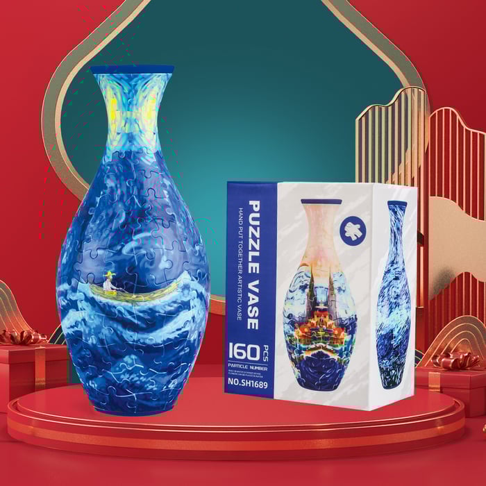 🎄Last Day 49% OFF🧩3D Art Puzzle Vase