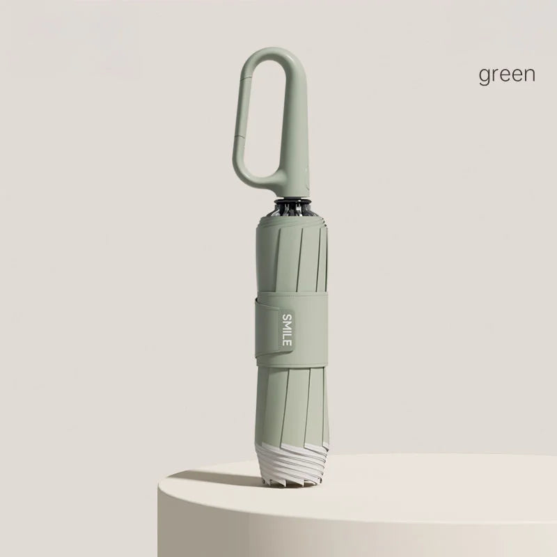 đHopfĂ€llbart parasoll för bĂ„de regn och solsken