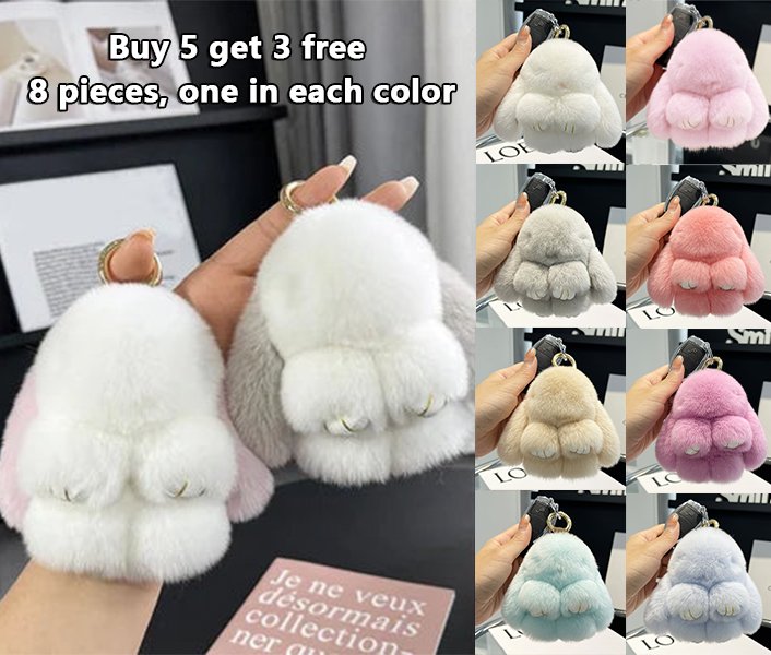 đđ° Handgjorda mjuka kanin PomPom-berlocker ïŒđBoxad utgĂ„vaïŒ