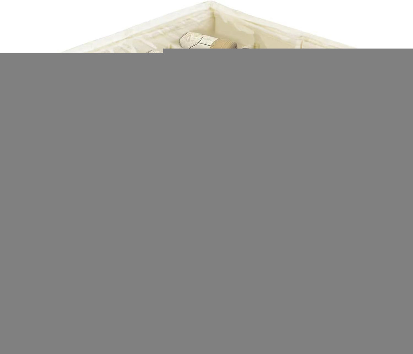 đ„FörvaringslĂ„da för skor i tyg