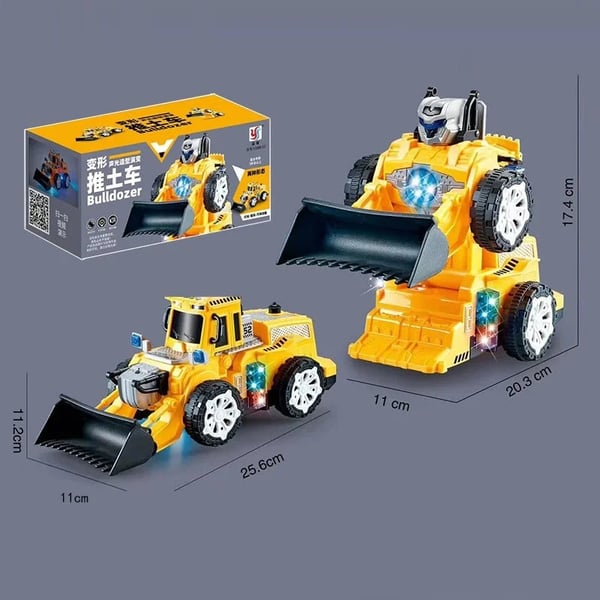 đ„2024 HOT SALEđ„Elektrisk Universal Deformation Police Toy Car
