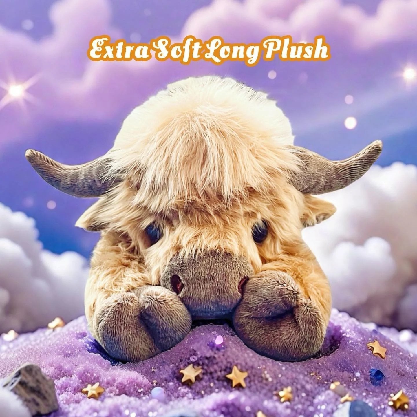 Jul Ny Present LeksakđđSöt tecknad Highland Cow kramdjur
