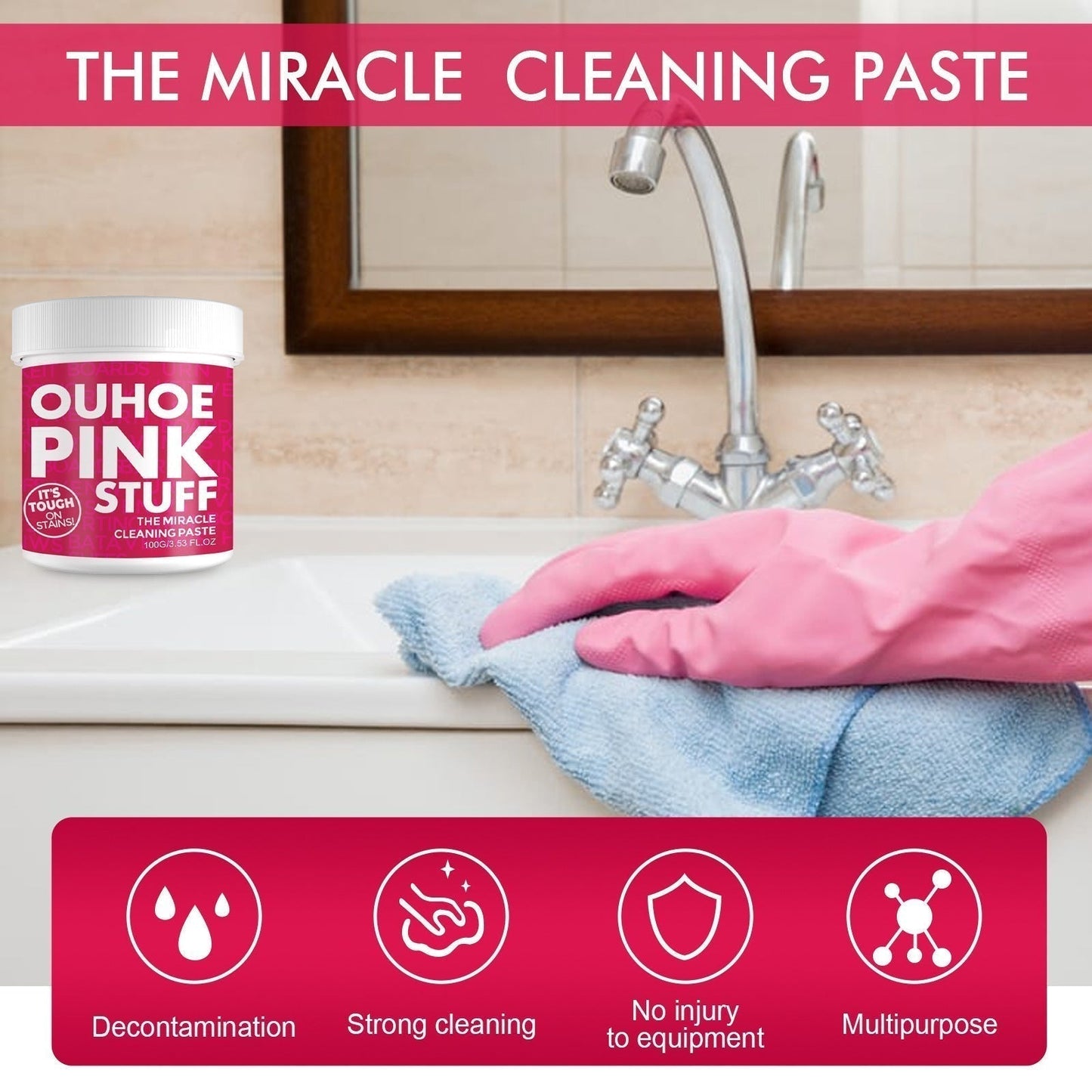 đ„Hot Saleđ„Magisk rengöringspastađŠAll Purpose Cleaners Creamđ