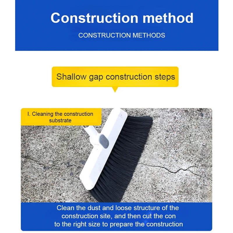 đ„đ„Snabbtorkande sprickresistent lim för fyllning av springorđ