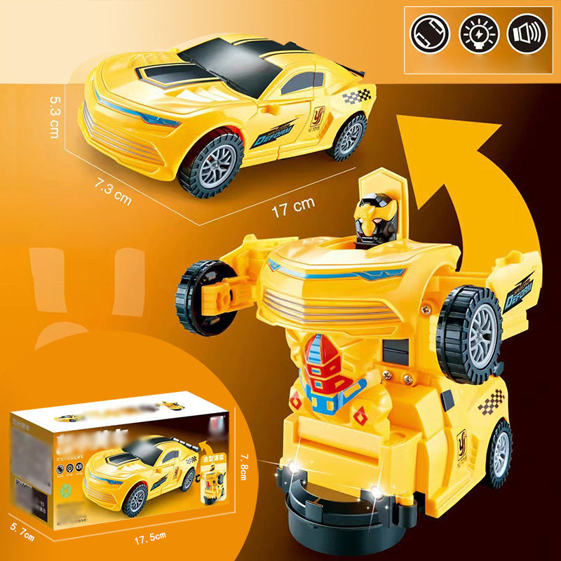 đ„2024 HOT SALEđ„Elektrisk Universal Deformation Police Toy Car