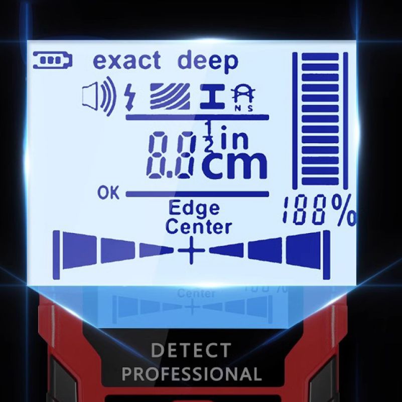 2024 Multifunktionell 4-i-1 vÀggskanningsdetektor