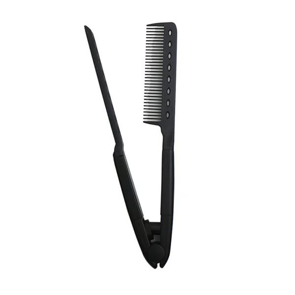 🔥Buy More Save More🎉Each Only £2.39!!!🔥V-shaped clip design curling comb
