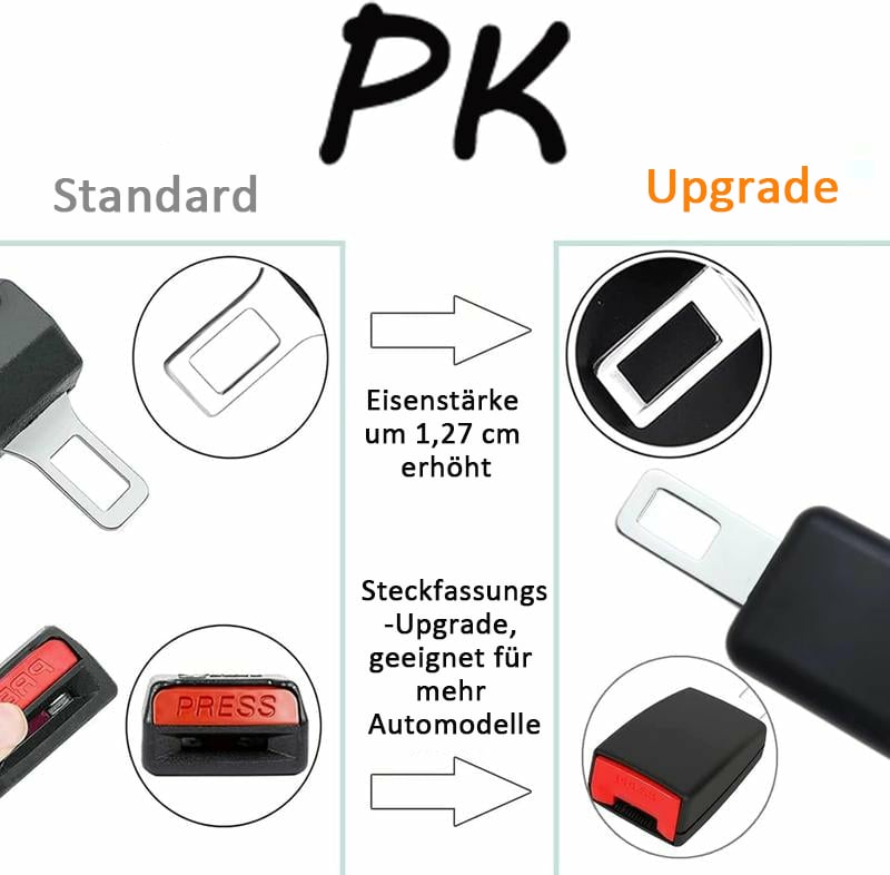 đ„FörlĂ€ngning för bilbĂ€lteslĂ„s, sĂ€kerhetsbĂ€ltesklĂ€mmor