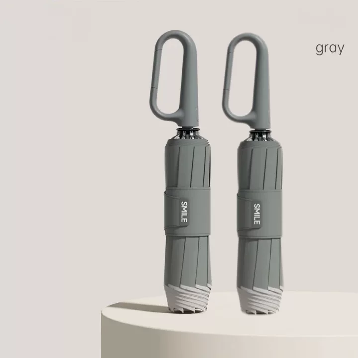 đHopfĂ€llbart parasoll för bĂ„de regn och solsken