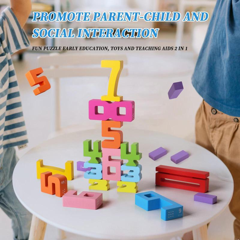 đ„2025 New Hot Products-50% OFFđ„Montessori-inspirerade nummerblock i trĂ€ - frigör ditt barns potential!