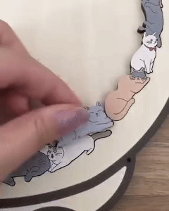 đ±135-delars Morandi-fĂ€rgat kattformat trĂ€pusselđ