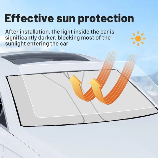 🔥Hot Sale🔥 Windshield Sunshade Foldable Sun Shield
