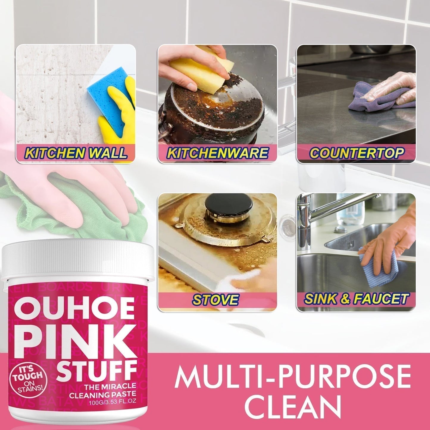 đ„Hot Saleđ„Magisk rengöringspastađŠAll Purpose Cleaners Creamđ