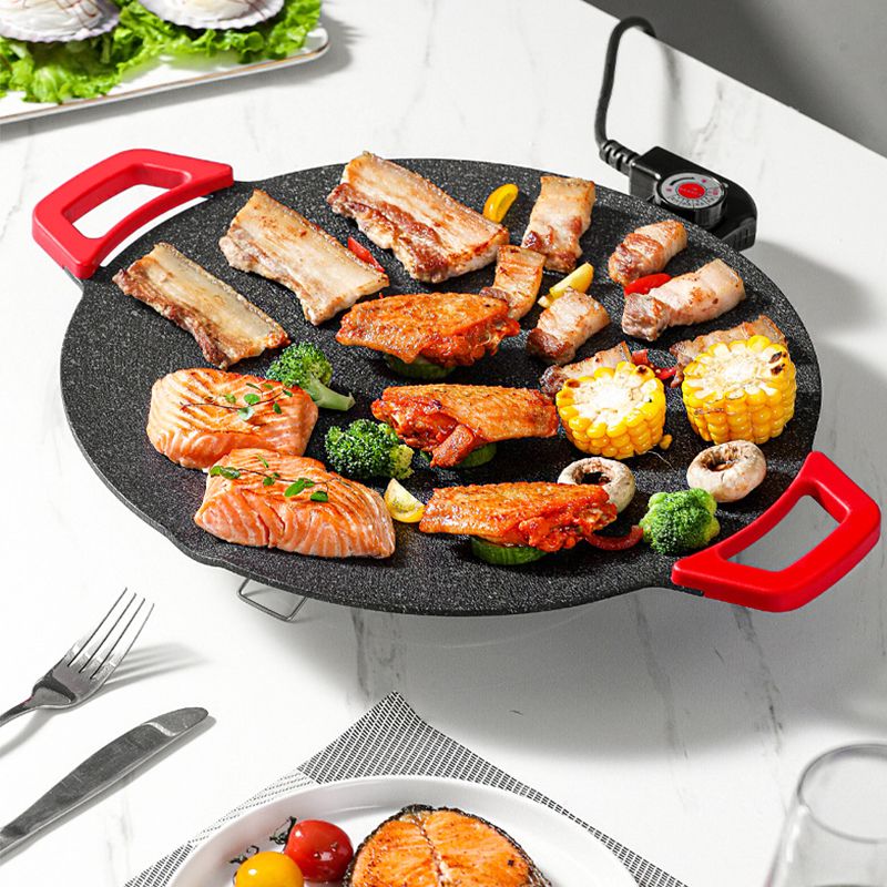 đłNon-Stick elektrisk grillpanna för inomhusbruk - Livskvalitet