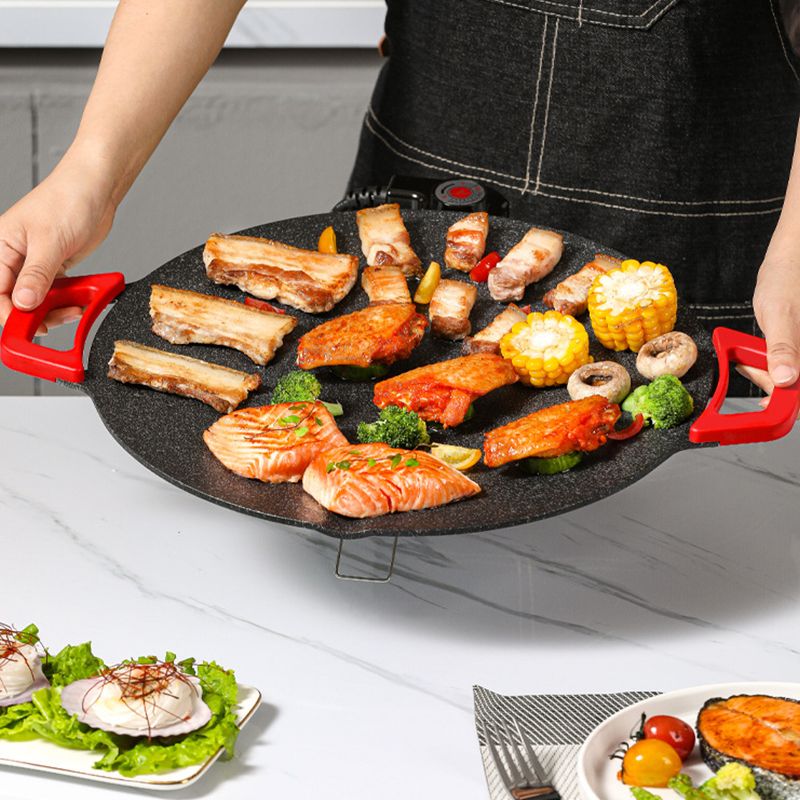 đłNon-Stick elektrisk grillpanna för inomhusbruk - Livskvalitet