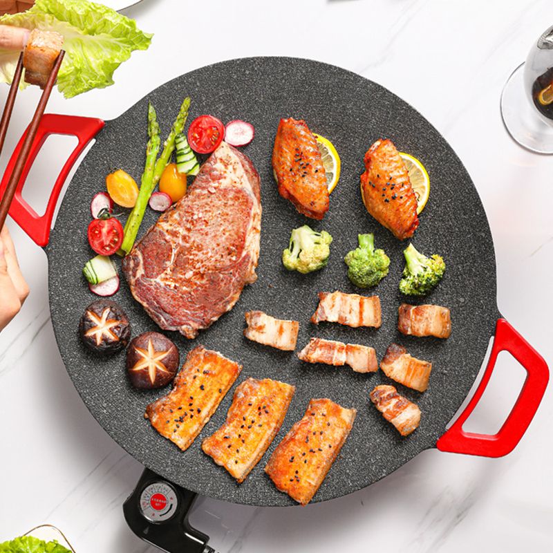 đłNon-Stick elektrisk grillpanna för inomhusbruk - Livskvalitet