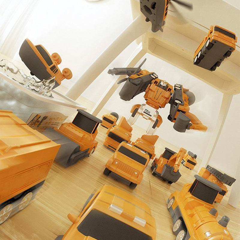 đđđ§©Magnetisk transformteknikbil monterade leksakerđ„đ„