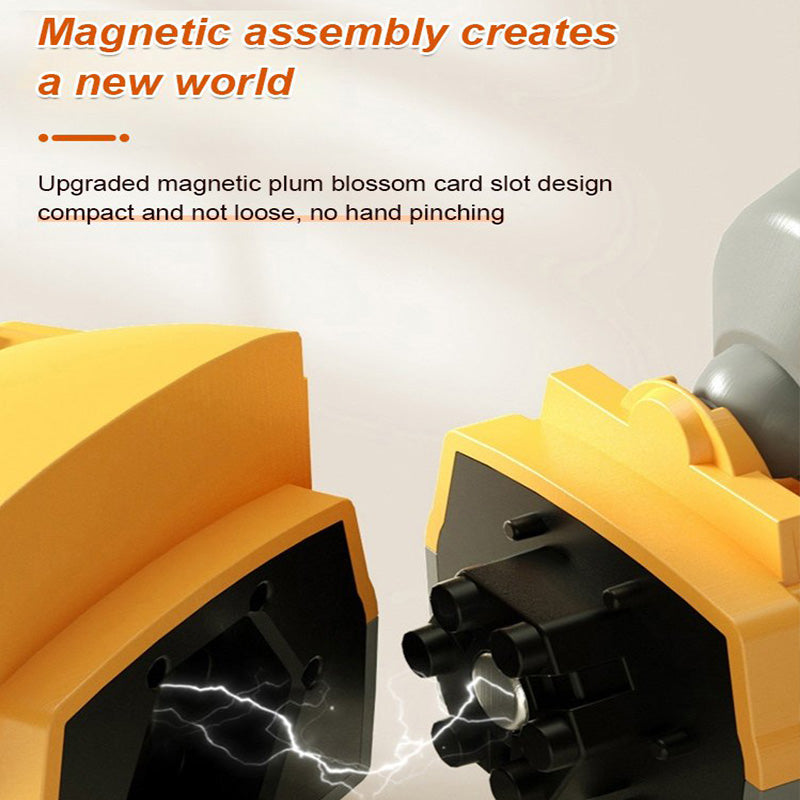 đđ§©đMagnetisk transformteknikbil monterade leksaker