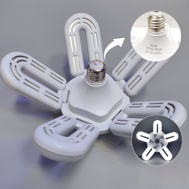 đ„Varm försĂ€ljningđ„ Vikbar kreativ flĂ€ktlampa