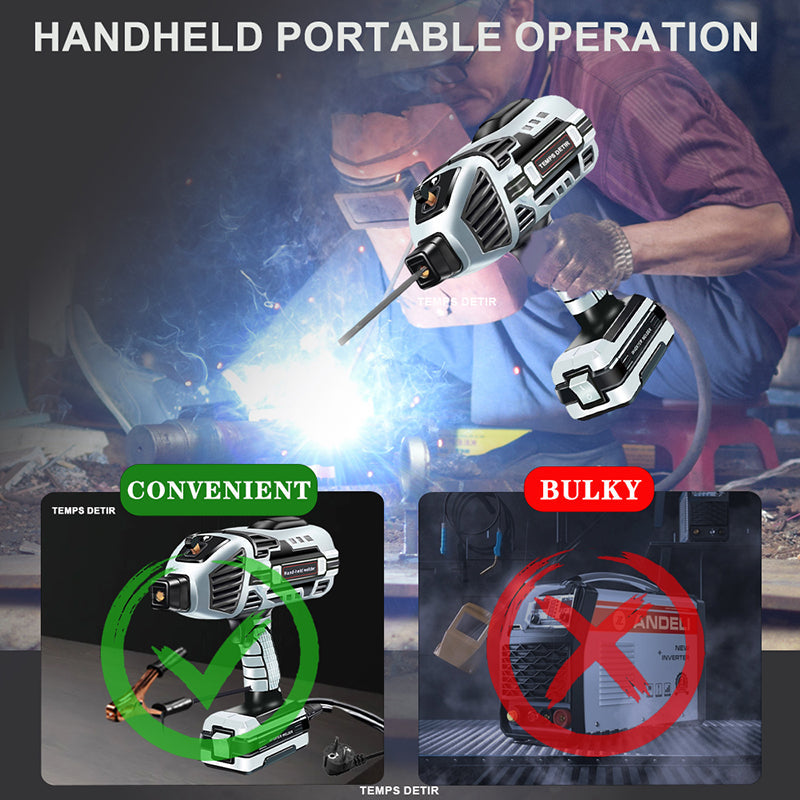4600W Handhållen elektrisk bågsvets för hushåll