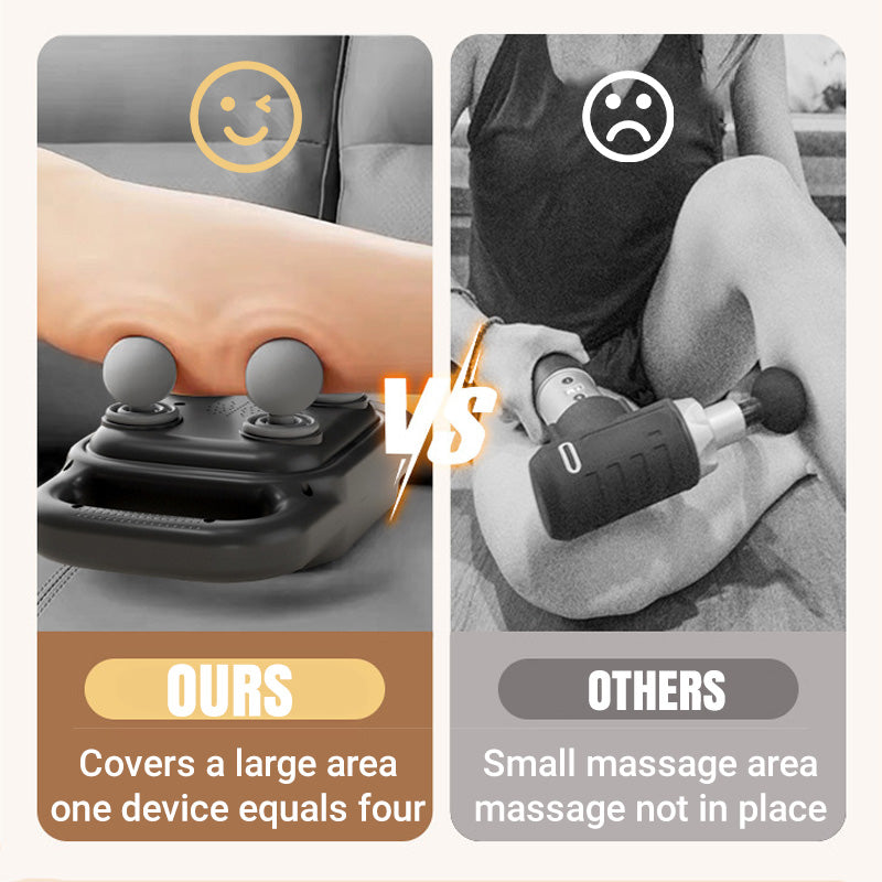 đïžââïžMassageapparat 4-huvud Fascial Gun