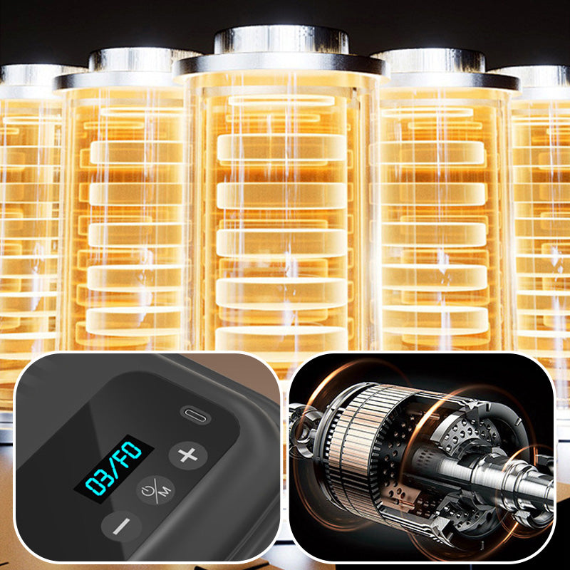 đïžââïžMassageapparat 4-huvud Fascial Gun