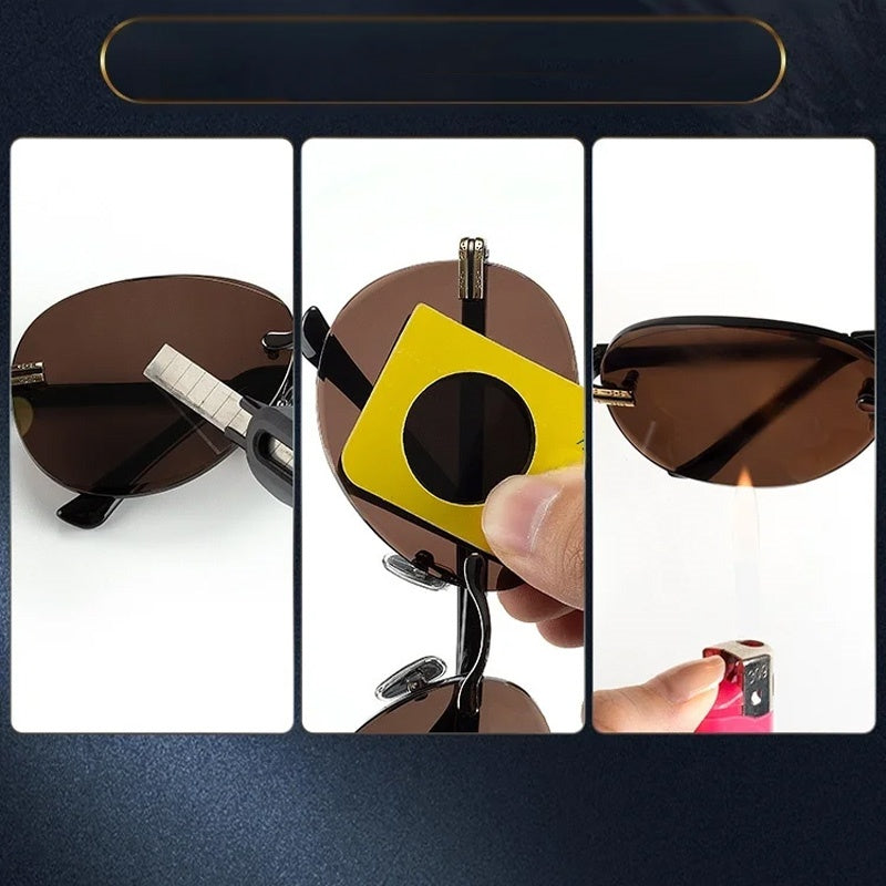 đ¶ Best Gift -Ramlösa skyddande solglasögon för mĂ€nâ°đ