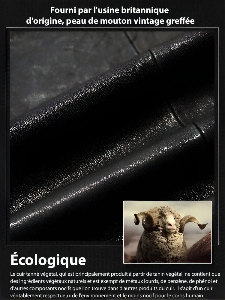 đ„đmĂ€n vinter chic fleece lĂ€derjackađ