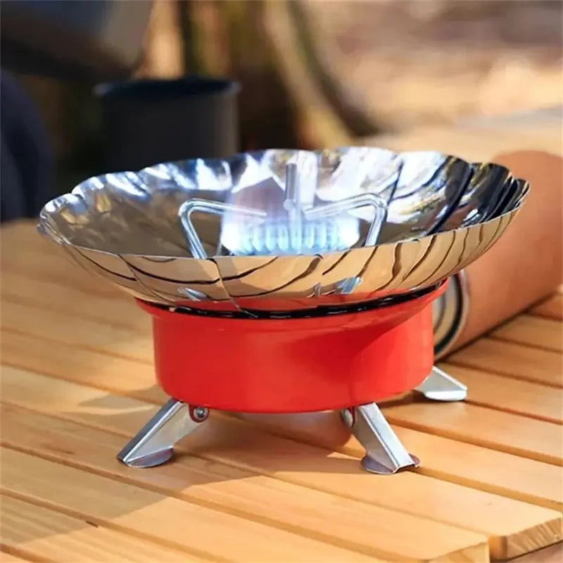 Bärbar Campinggasolspis