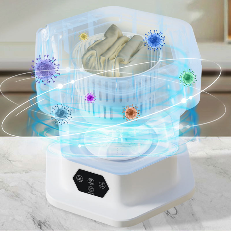 âšPortable Foldable Auto Washing Machineđ„