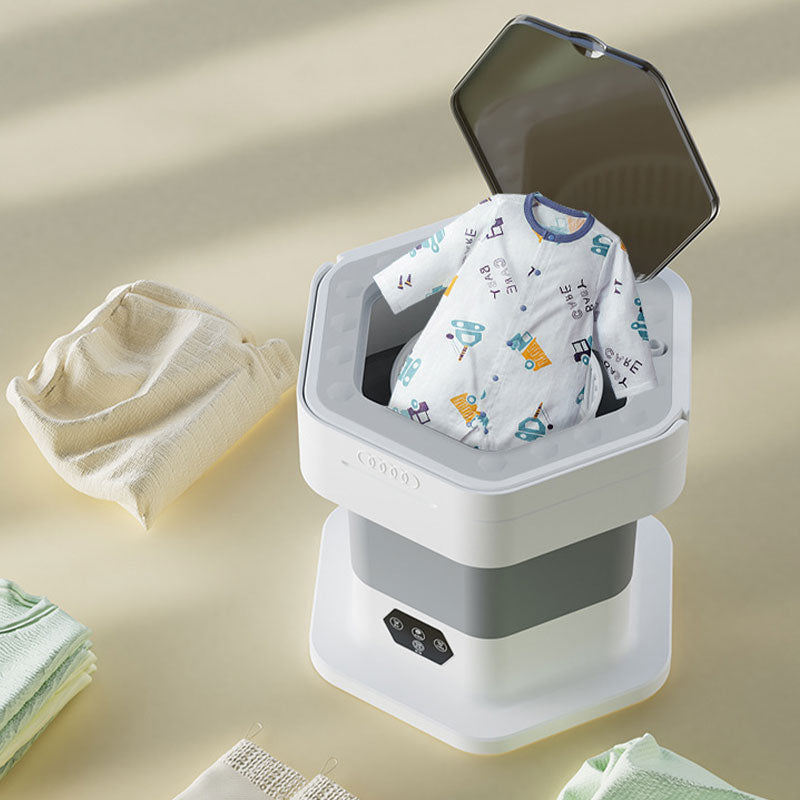 âšPortable Foldable Auto Washing Machineđ„