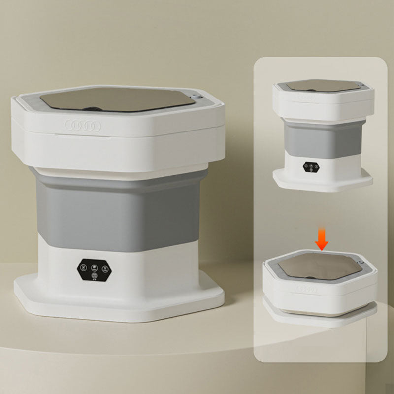 âšPortable Foldable Auto Washing Machineđ„