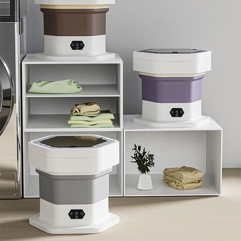 âšPortable Foldable Auto Washing Machineđ„