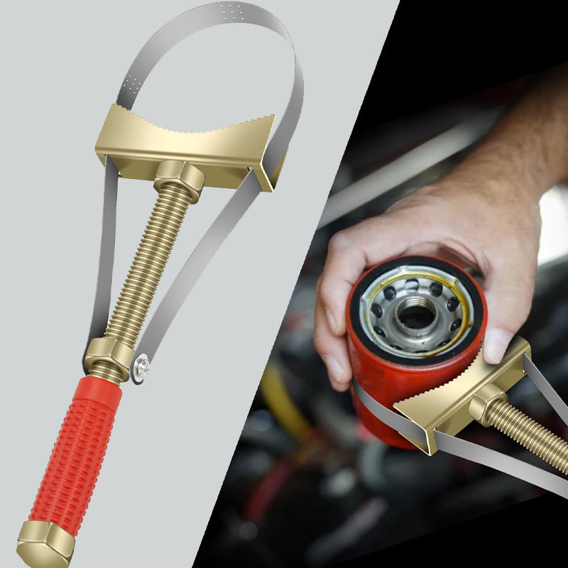 đ„Biloljefilternyckel med justerbar stĂ„lslingađ