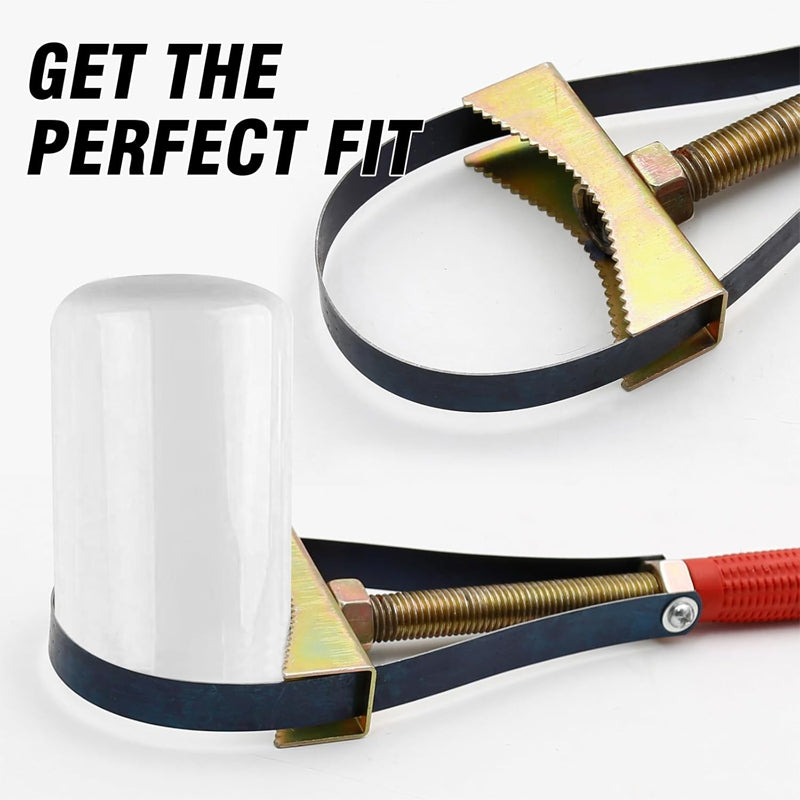 đ„Biloljefilternyckel med justerbar stĂ„lslingađ