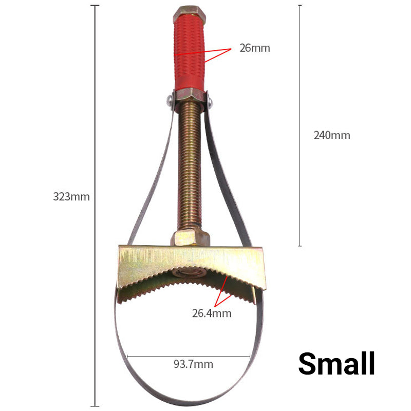 đ„Biloljefilternyckel med justerbar stĂ„lslingađ