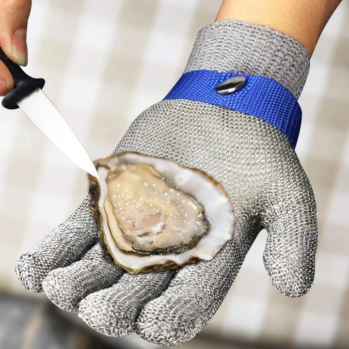 đ JulförsĂ€ljning đ Metallhandskar i rostfritt stĂ„l av livsmedelskvalitet