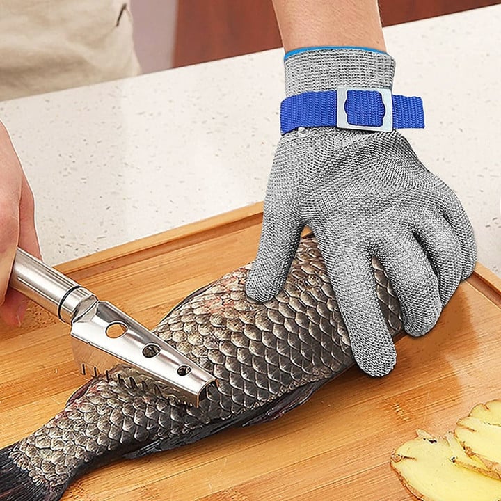 đ JulförsĂ€ljning đ Metallhandskar i rostfritt stĂ„l av livsmedelskvalitet