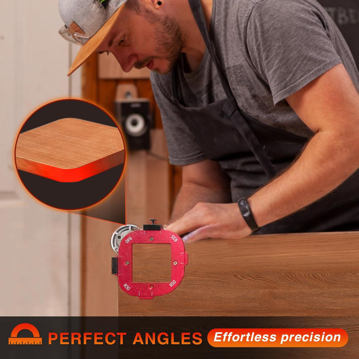 4 i 1 bĂ„gvinkelpositioneringsmall av aluminiumlegeringđ„