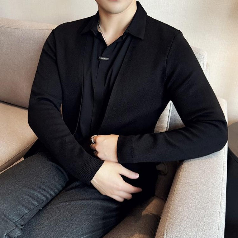 2024 Casual enfärgad fuskoverall i 2 delar för män🌟🌟🌟🌟🌟