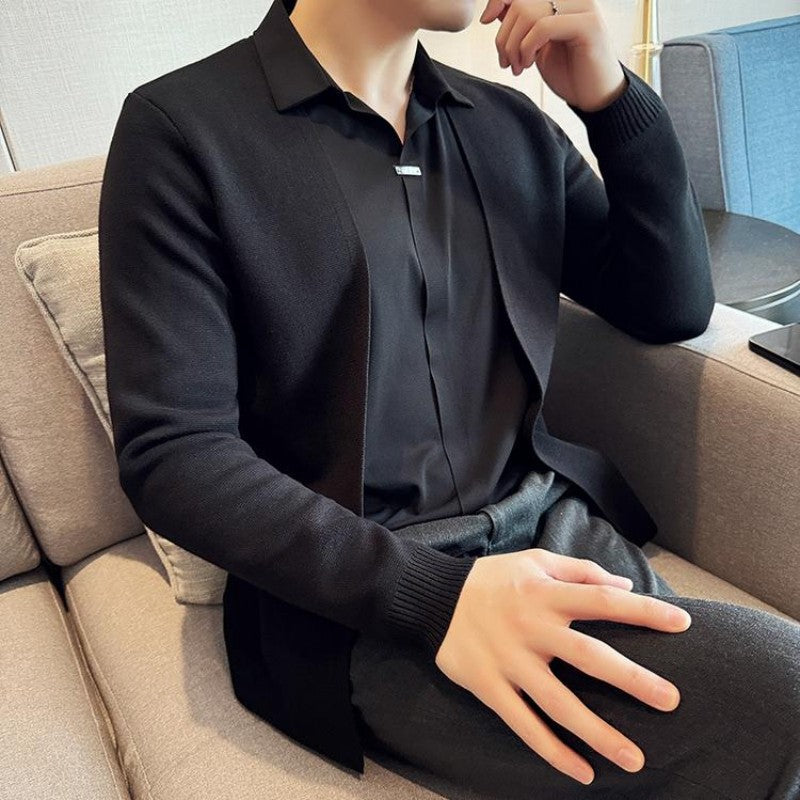 2024 Casual enfärgad fuskoverall i 2 delar för män🌟🌟🌟🌟🌟