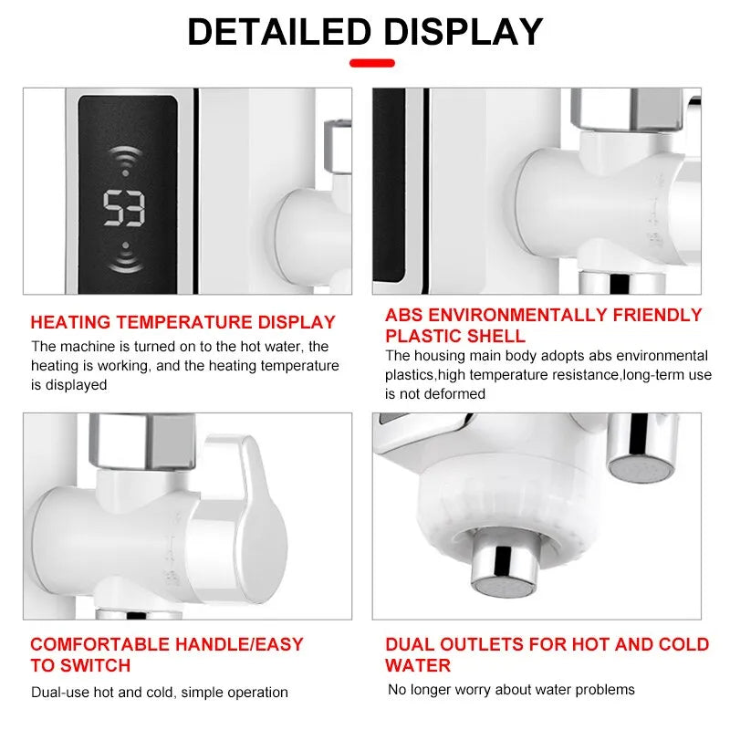 đVarmvattenblandare med digital display--âïžfri frakt+Hot 50% rabattđ