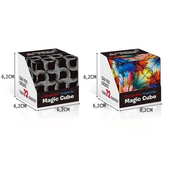 đ„HET REAđ„ Utbytbar magnetisk magisk kub
