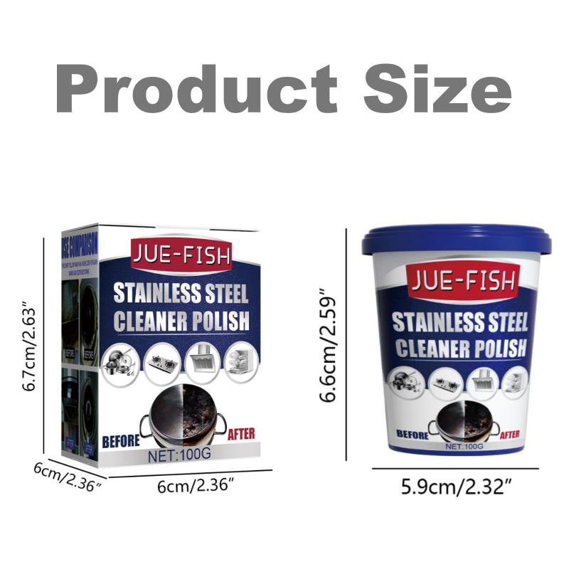 đ„Upp till 40% rabattđ„Högeffektiv rengörings- och poleringspasta för köksredskap i rostfritt stĂ„l