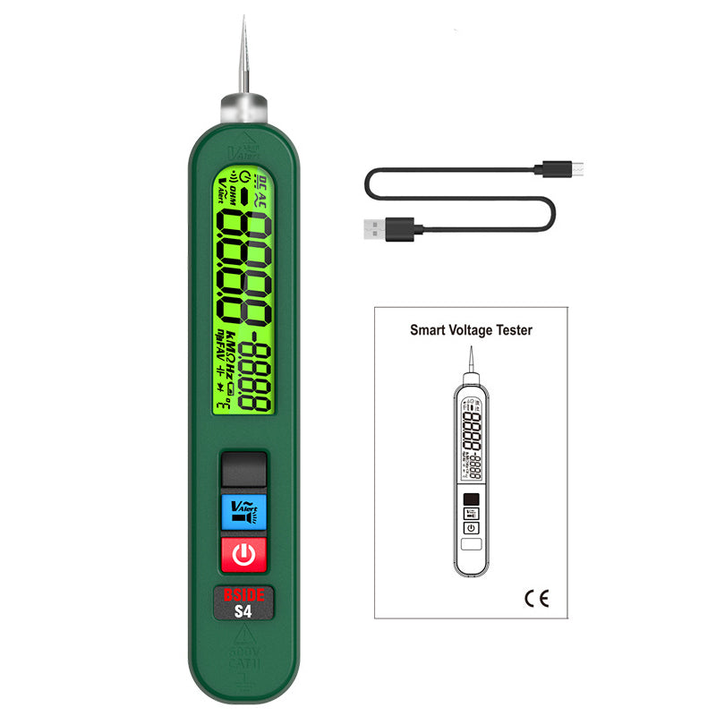 Non-Contact Voltage Tester Pen with LCD Displayđ„
