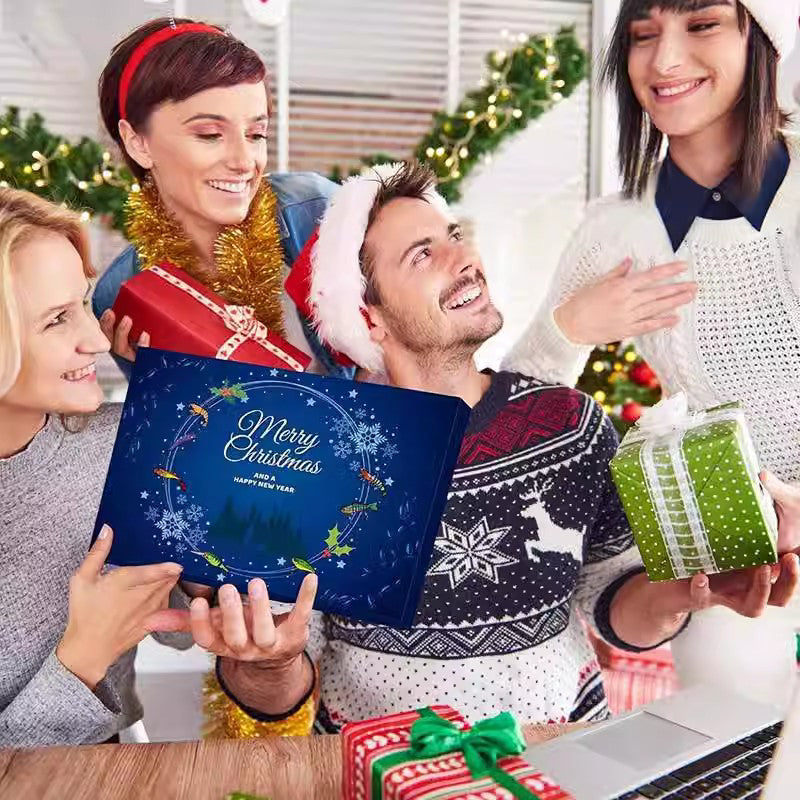 đRejĂ€la Realistiska Fiskedrag med Adventskalender Display Set