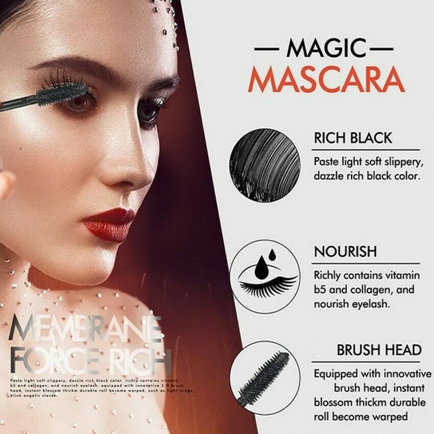 đ„Köp 1 fĂ„ 1 gratisđ„Vattenfast Silk Fibre Thick Lengthening Mascara