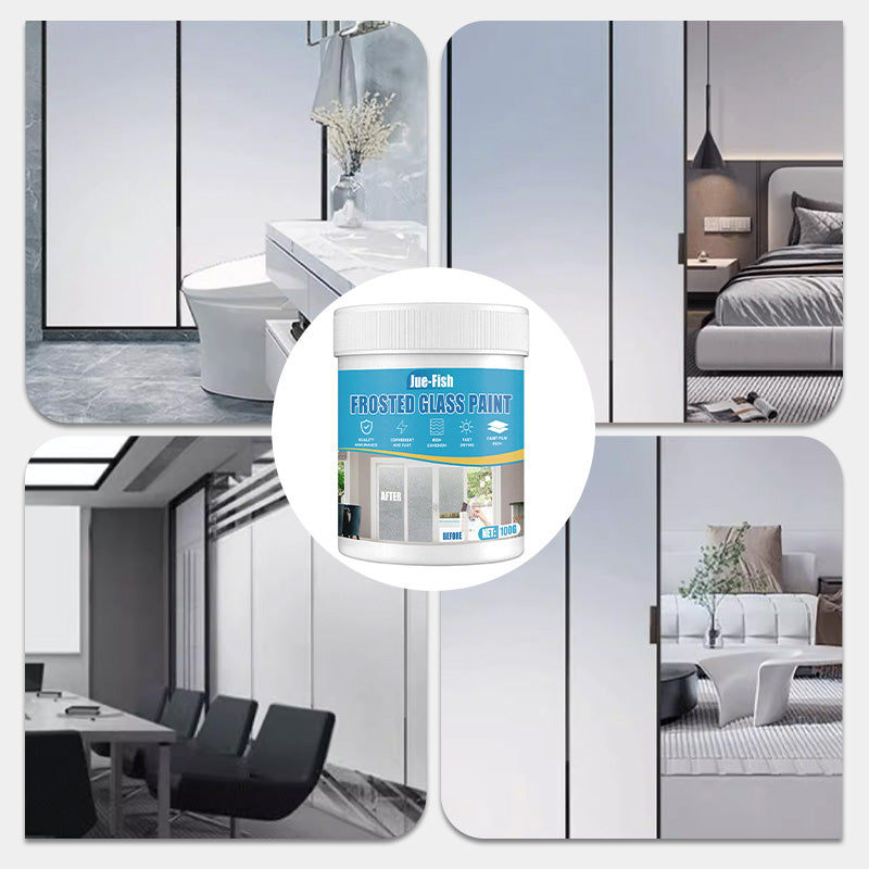 đ„đ„VattentĂ€t Frostad GlasfĂ€rg för Dörrar och Fönster med Pensel