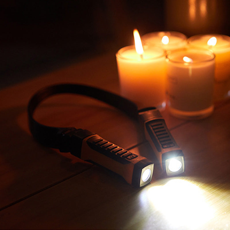 đ„đ„MĂ„ngsidig LED-halslampa med justerbar ljusstyrka